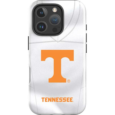 University of Tennessee White Jersey iPhone 16 Pro Impact Case